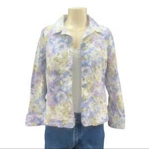 Croft & Barrow Floral Jacket